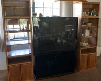 Shelves or Entertainment Center