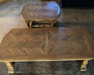 matching living room table and end table
