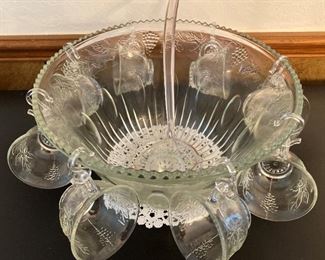 punch bowl set