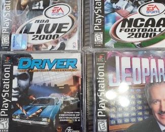 Play Station games...