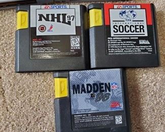 Sports NHL 97-Soccer-Madden 96