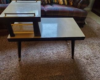 Mid-century stepback end table