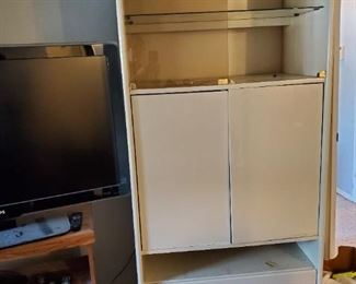 The 80s lacquer cabinet...