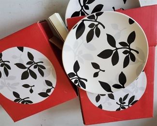 Two sets of (4) Salad plates