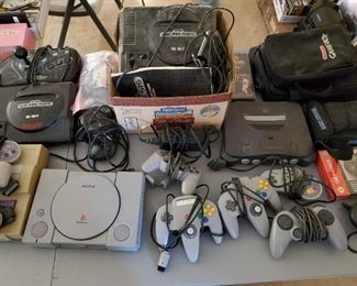 Games, controllers etc