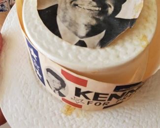 Original hat - President Kennedy election