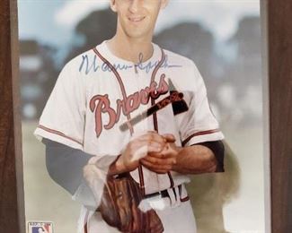 Warren Spahn-signed