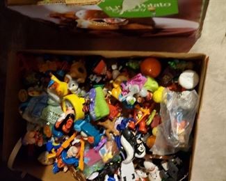 Small toy characters