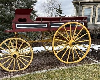 antique 19th century buckboard 
