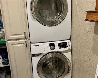 Samsung stackable washer & dryer