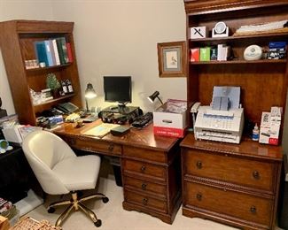 Office supplies, furniture, and electronics