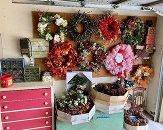 Lovely assortment of wreaths