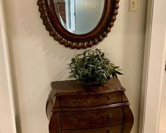 Cute Bombay cabinet & mirror