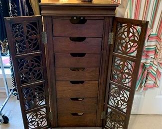 Gorgeous jewelry cabinet