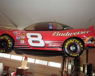 Inflated Budweiser car