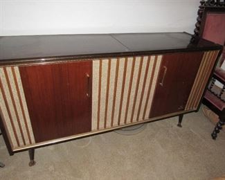 Pristine Mid Century Grundig phonograph & reel to reel player