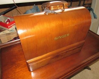 Pristine portable Singer