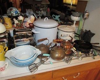 Lots of vintage kitchen
