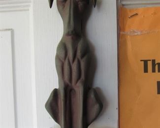 Brass door knocker