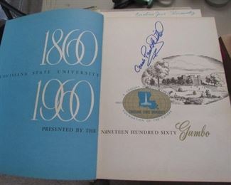 1960 Gumbo signed by Pail Dietzel