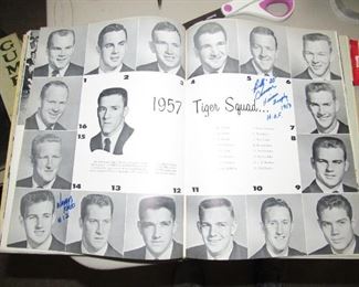 1957 Gumbo signed by Billy Cannon & Warren Rabb