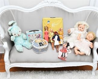 Vintage Baby Dolls and Toys