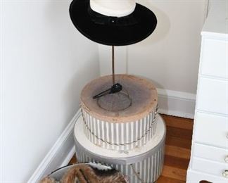 Vintage Hats and Boxes