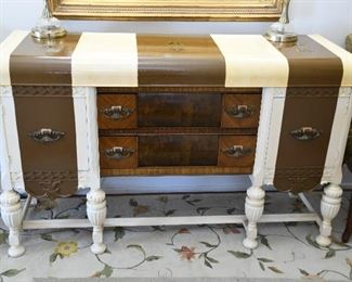 Painted Antique Buffet