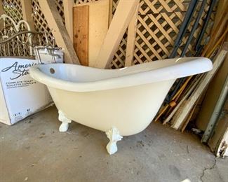 Clawfoot tub available for presale - Please call Mimi at 562-254-2597 for details.
