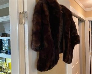 The tag states:  Schimmel Furs, New York