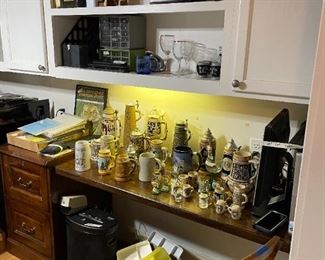 German Steins of all sizes