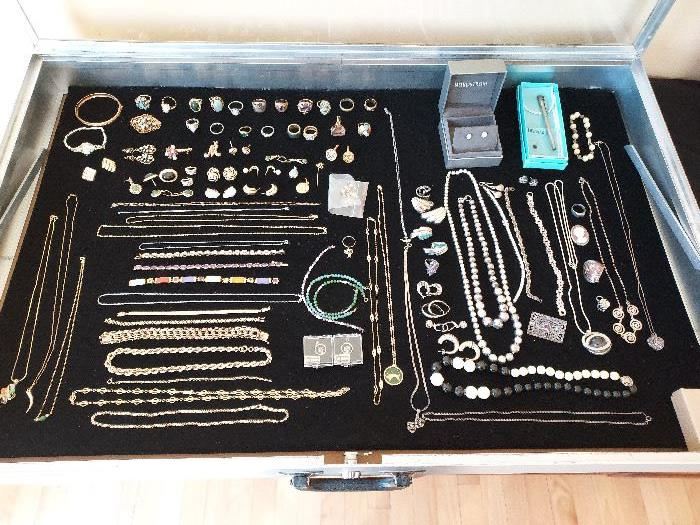 Pictured: all gold and sterling. Some costume also. 