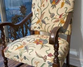 antique great hall chair 