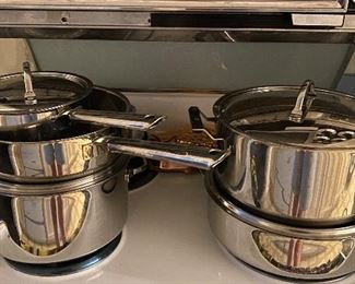 tons of quality cookware