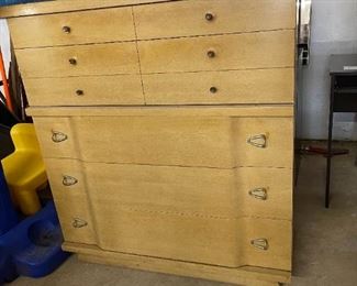 Vintage Blond Tall Dresser $60