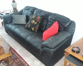 Comfy black  sofa