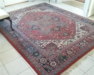 Area rug,  wool