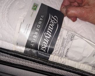 BeautyRest Simmond mattress and box springs