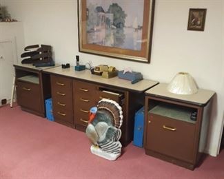 More storage cabinets 