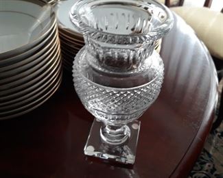 The Baccarat anniversary  vase