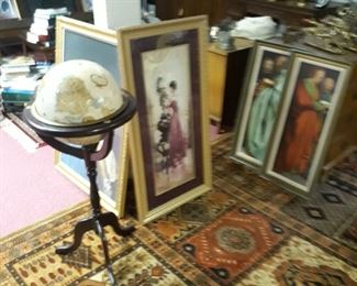Globe in stand