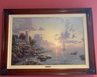 Thomas Kincaid on Canvas  work of Art