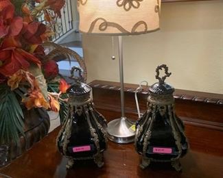 Vintage glass accessories