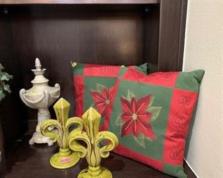 Christmas Decor mixed in with Home decor