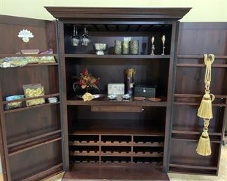 Gorgeous piece of handmade Cabinet  Amish made with key