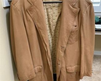 5xl Men's Leather coat