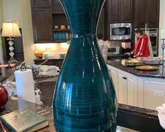 Vibrant Green Vase