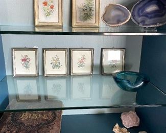 Antique Bible and artwork