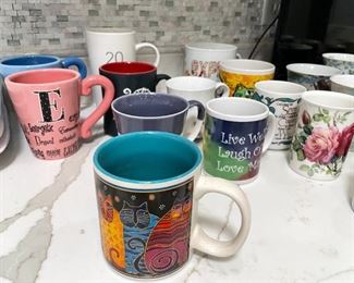 Collector coffee mugs