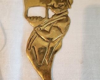 Rare Brass Bottle Opener